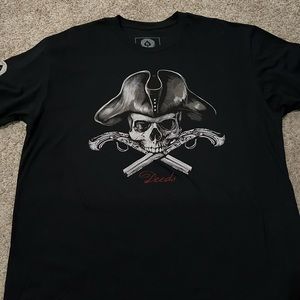 (2 for 30) Zero foxtrot skull tee